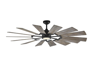 Prairie LED ceiling fan collection (62" or 72" & two color options)