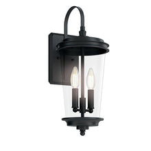 Load image into Gallery viewer, Kichler Lighting 39543 Holmden 21&quot; 2 Light Outdoor Wall Light Textured Black