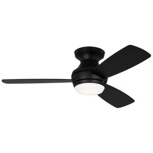 Ikon 44" LED Hugger Ceiling Fan (4 color options)