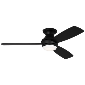 Ikon 52" Hugger LED Ceiling Fan (4 color options)