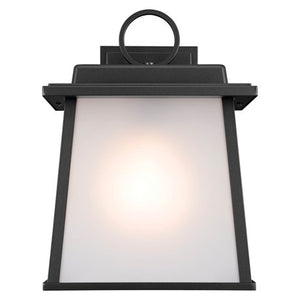 Noward 1 Light 12.25 inch Black Outdoor Wall Sconce, Large
