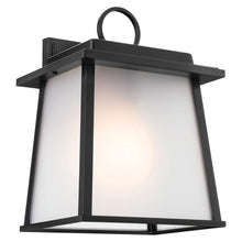 Load image into Gallery viewer, Noward 1 Light 12.25 inch Black Outdoor Wall Sconce, Large