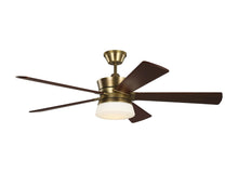 Load image into Gallery viewer, 56&quot; Atlantic ceiling fan collection (3 colors, led light)