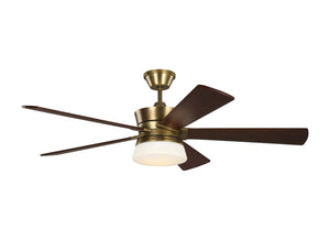56" Atlantic ceiling fan collection (3 colors, led light)