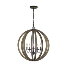 Load image into Gallery viewer, 26&quot; Allier 5 Light Chandelier