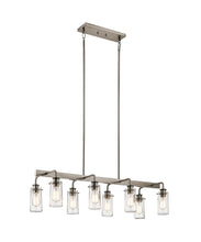 Load image into Gallery viewer, Classic Pewter Braelyn 8 Light 42&quot; Wide Chandelier (Also available Olde Bronze)