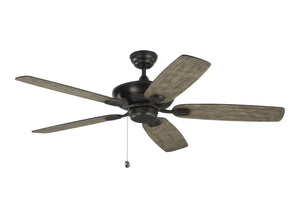 52" Colony  Indoor or Outdoor ceiling fan (5 color options)
